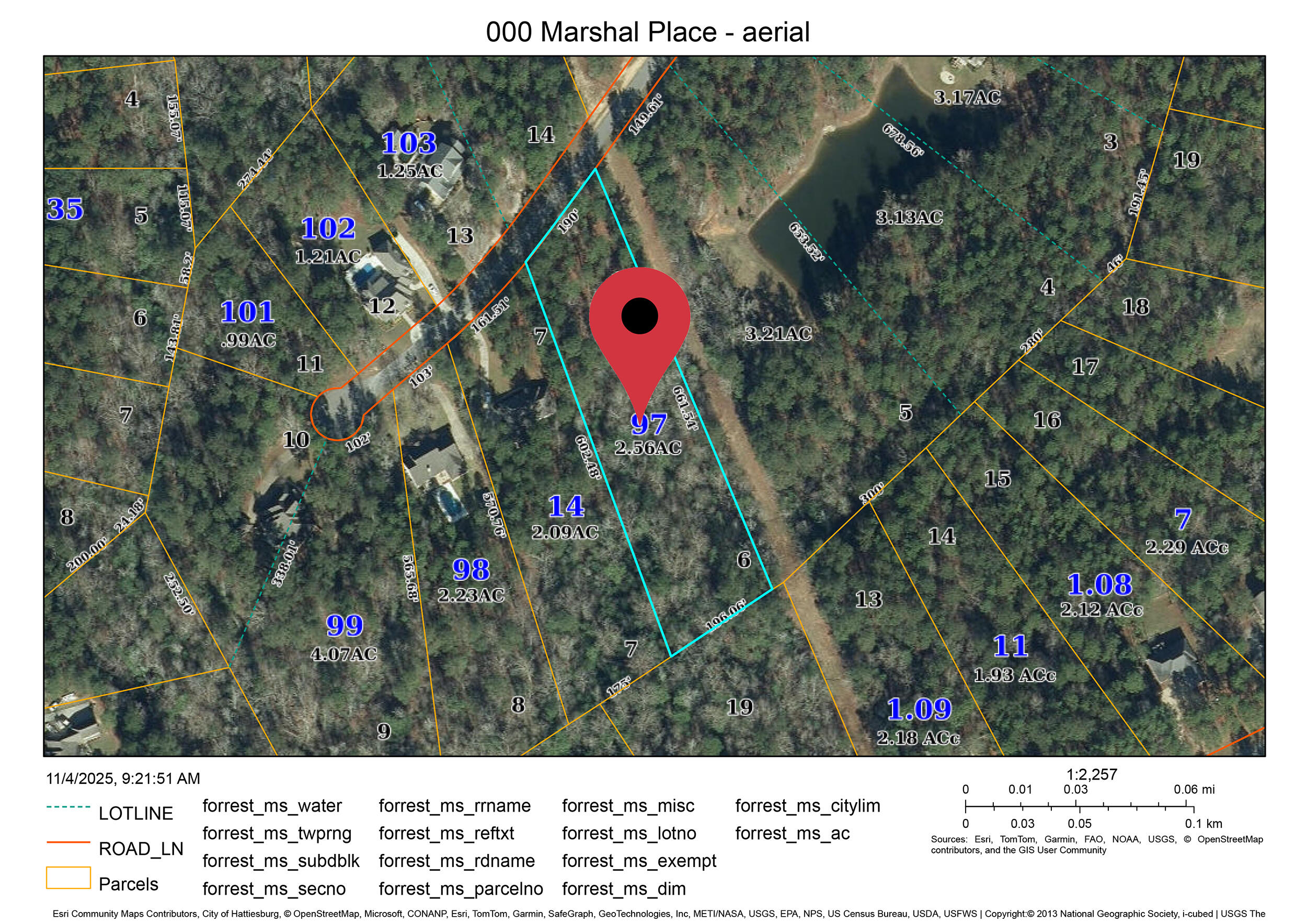 000 Marshal Pl Petal, MS 39465